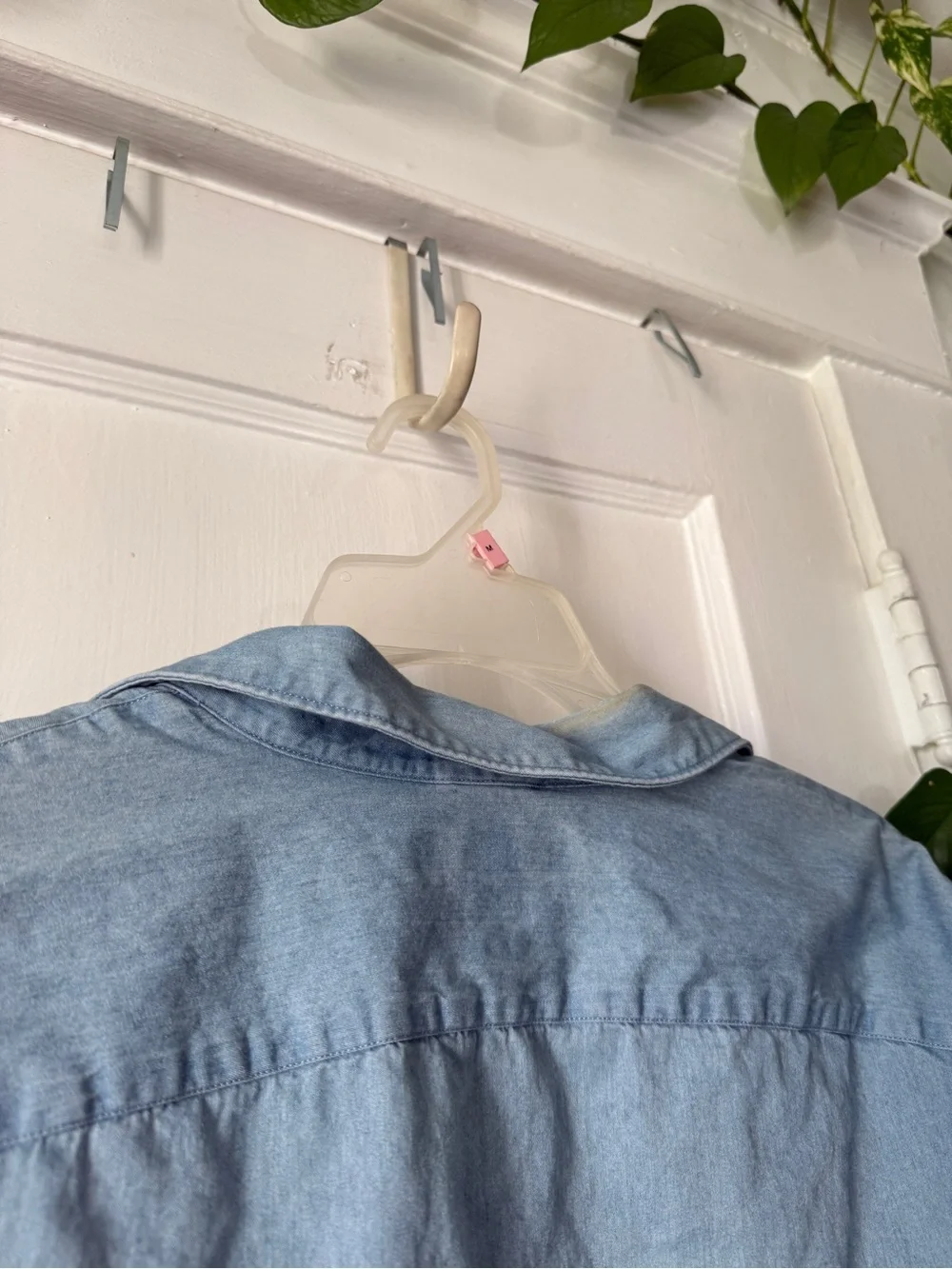Michael Kors Light Blue Men's Shirt Jacket slim fit
